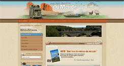 Desktop Screenshot of cheminsdumonde.net