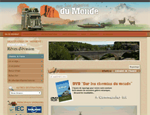 Tablet Screenshot of cheminsdumonde.net